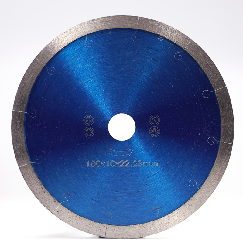Алмазный пильный диск с непрерывным ободком J слот для гранита